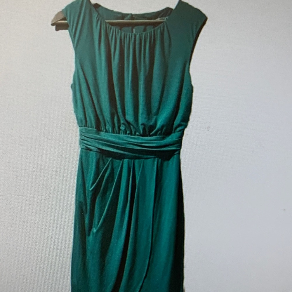 Trina Turk Teal Midi Dress